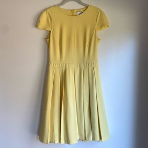 Belle Badgley Mischka Dress, size 4, Pleated Fit & Flare